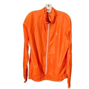 Cannondale Orange Cycling Jacket Large with Back Pocket